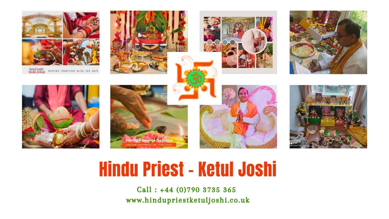 Hindu Priest Ketul Joshi — South Asian wedding vendor in London